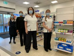 Photograph of the team at Boots, St Leonards in East Sussex